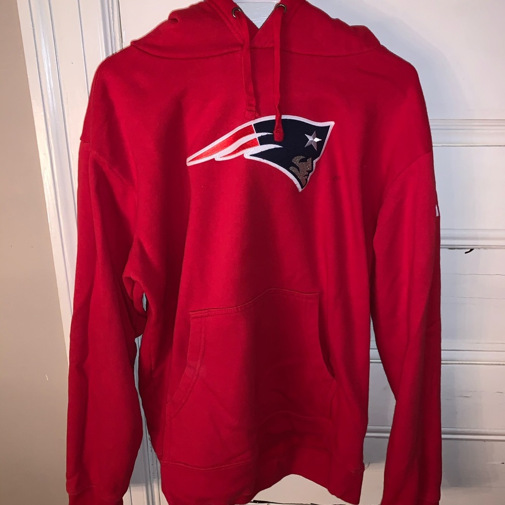 Red Patriots hoodie